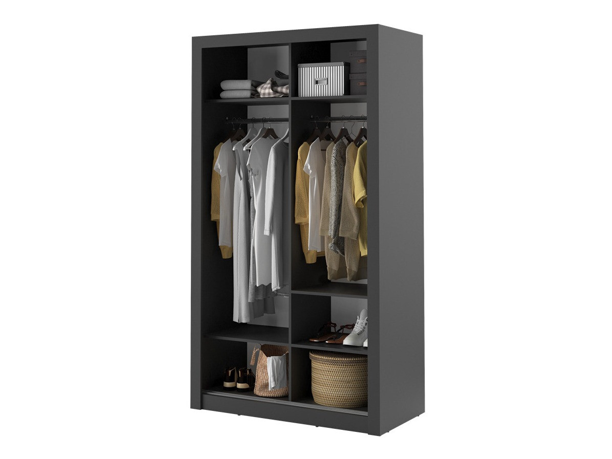 Wardrobe Fresno 118 (Black)