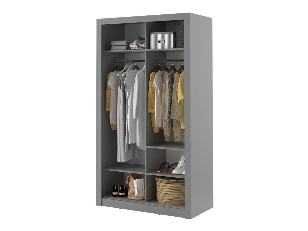 Wardrobe Fresno 118 (Grey)