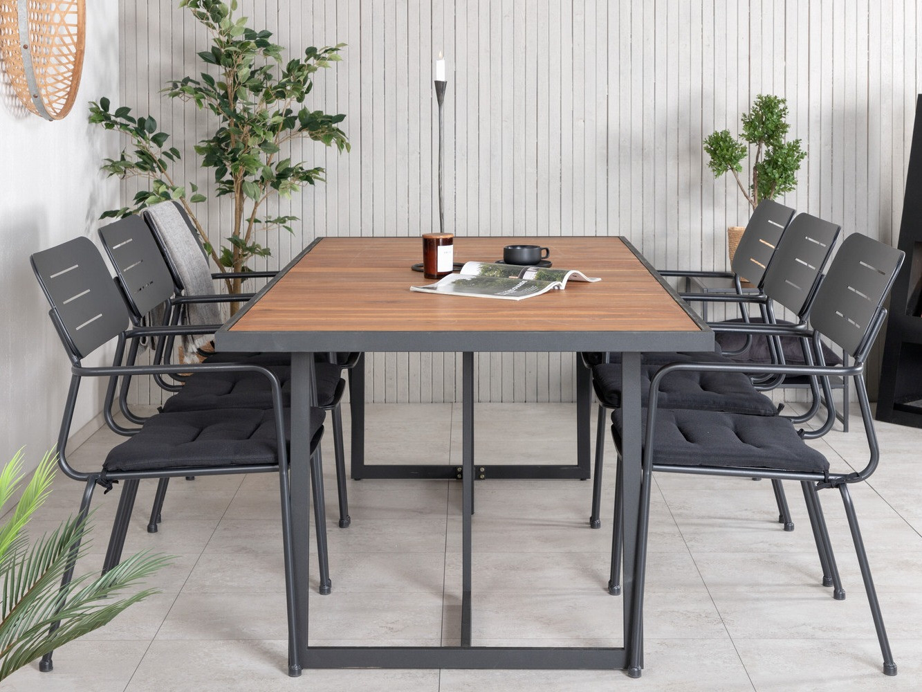 Table and chairs set Dallas 2931