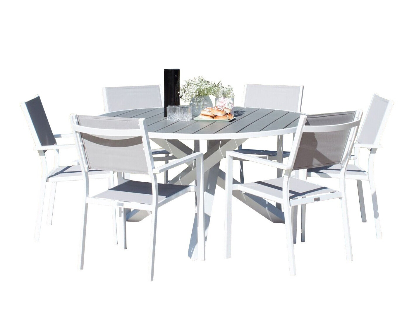 Table and chairs set Dallas 2975