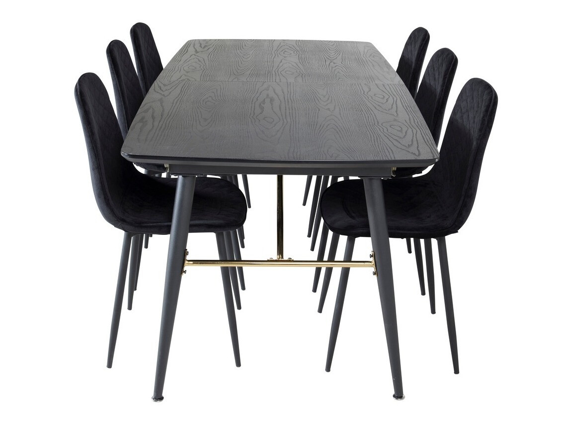 Dining set Dallas 1448 (Black)