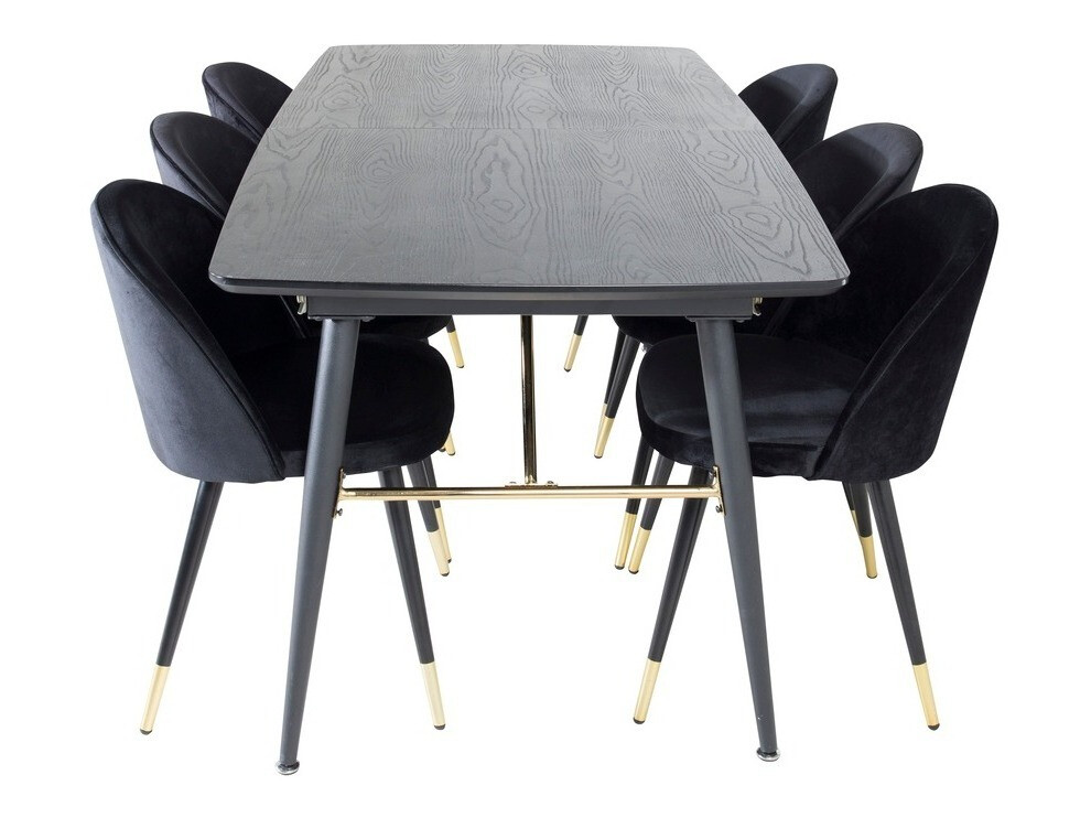 Dining set Dallas 1451 (Black)