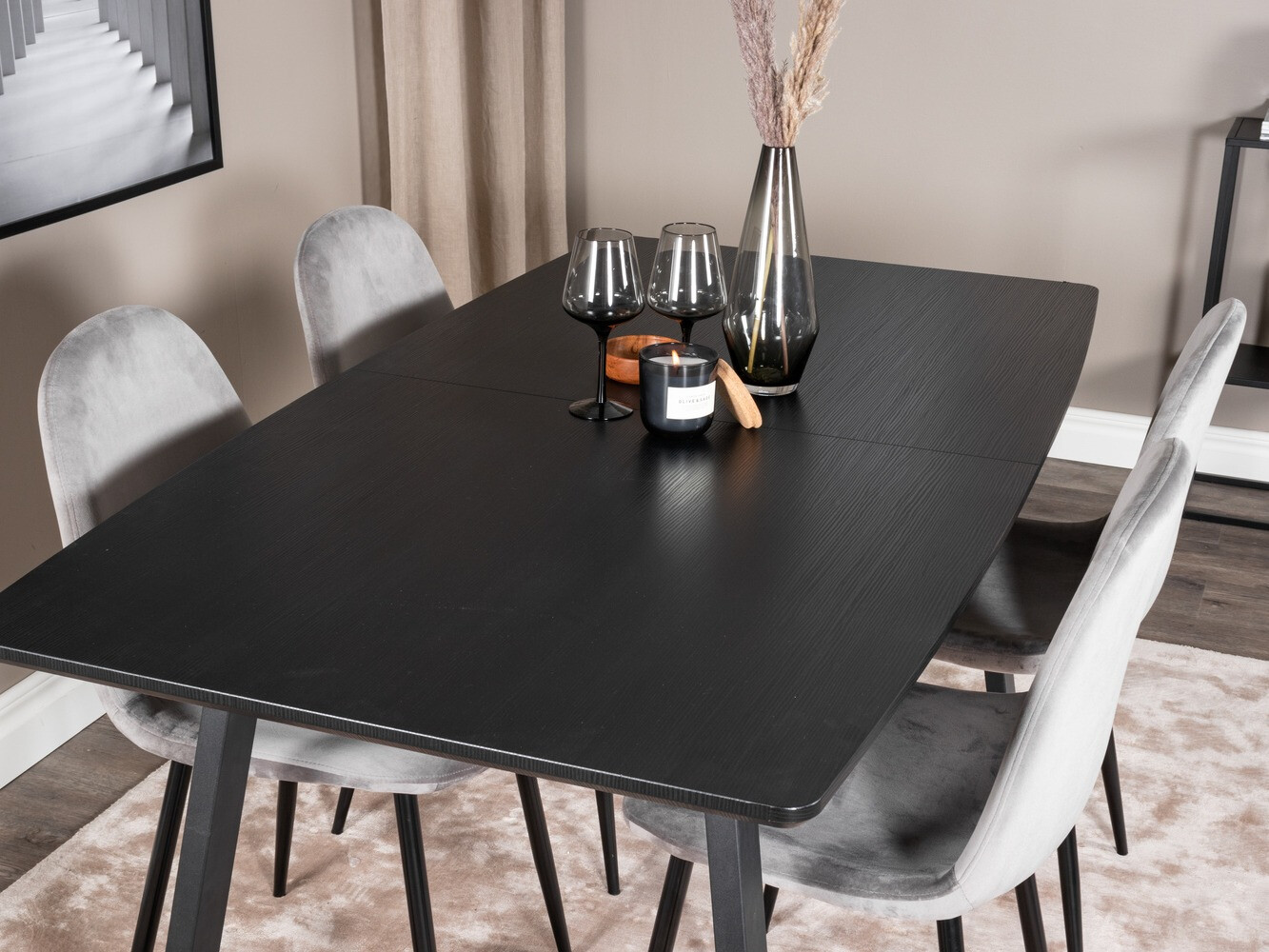 Dining set Dallas 1616 (Grey)