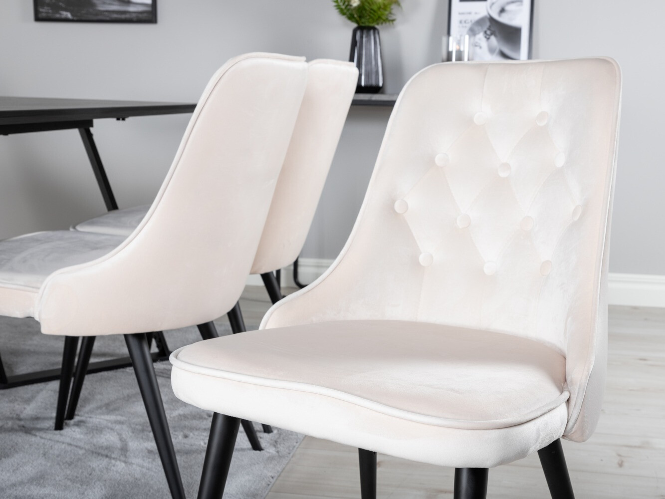 Dining set Dallas 1628 (Beige)
