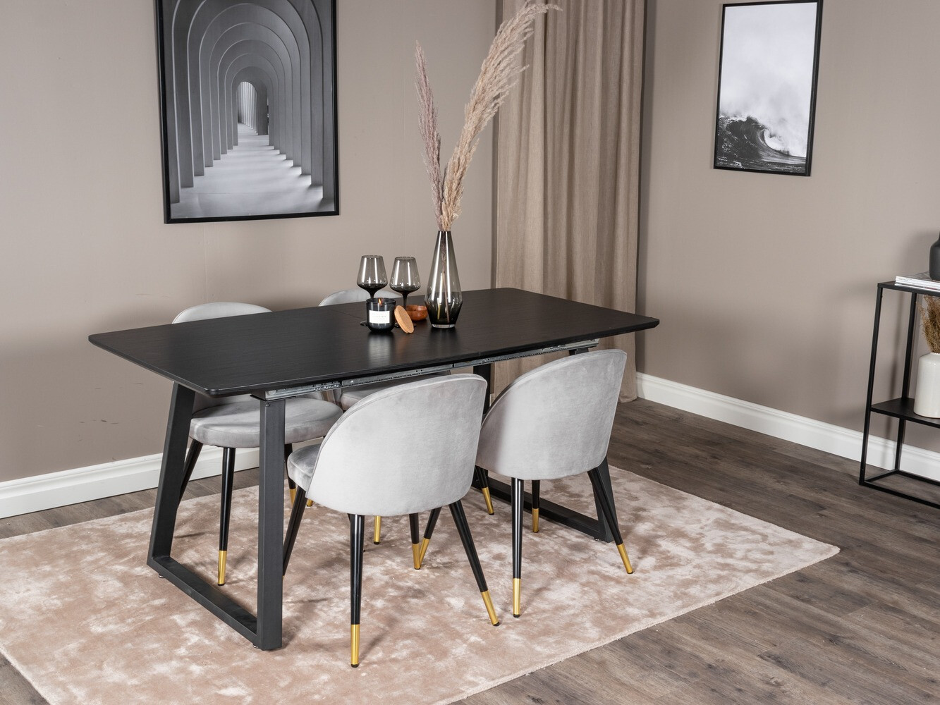 Dining set Dallas 1631 (Grey)
