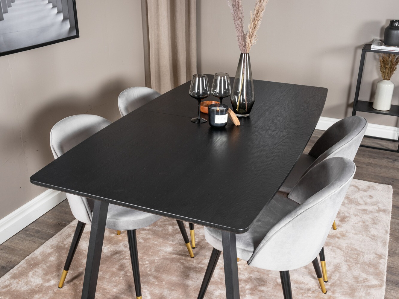 Dining set Dallas 1631 (Grey)