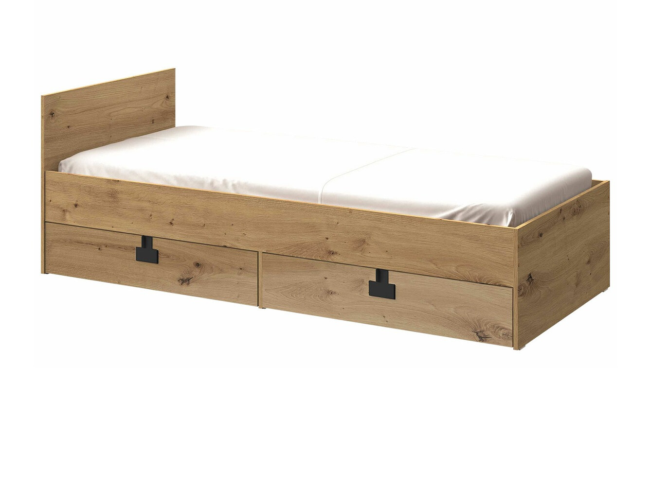 Bed Florevi 106 (Artisan oak)