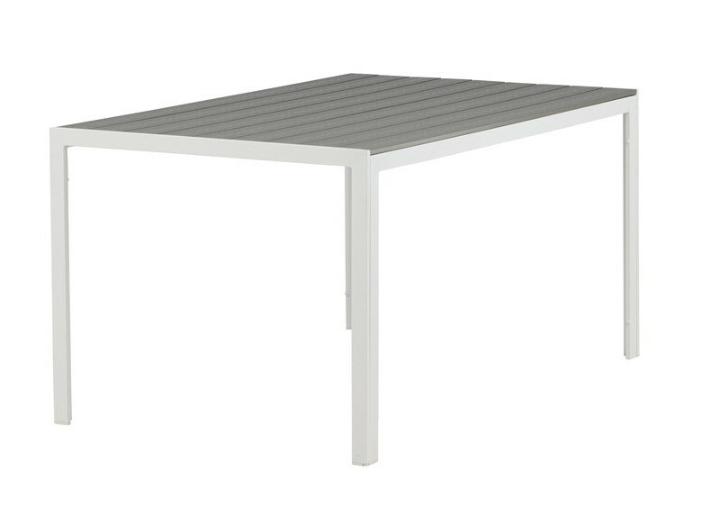 Outdoor table Dallas 2712 (Grey + White)