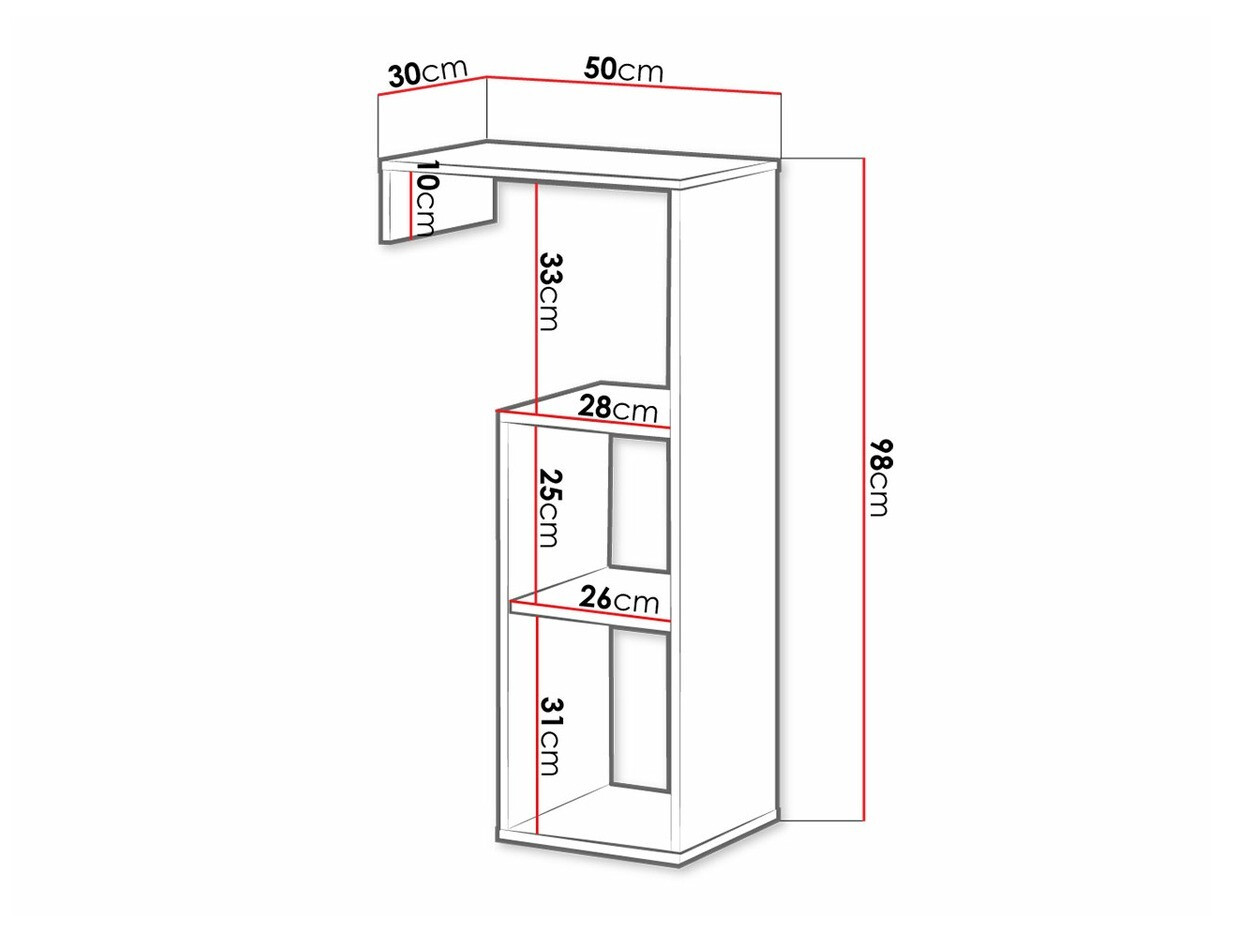 Bookcase Florevi 115