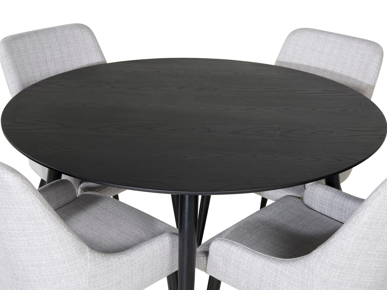 Dining set Dallas 1181 (Grey + Black)
