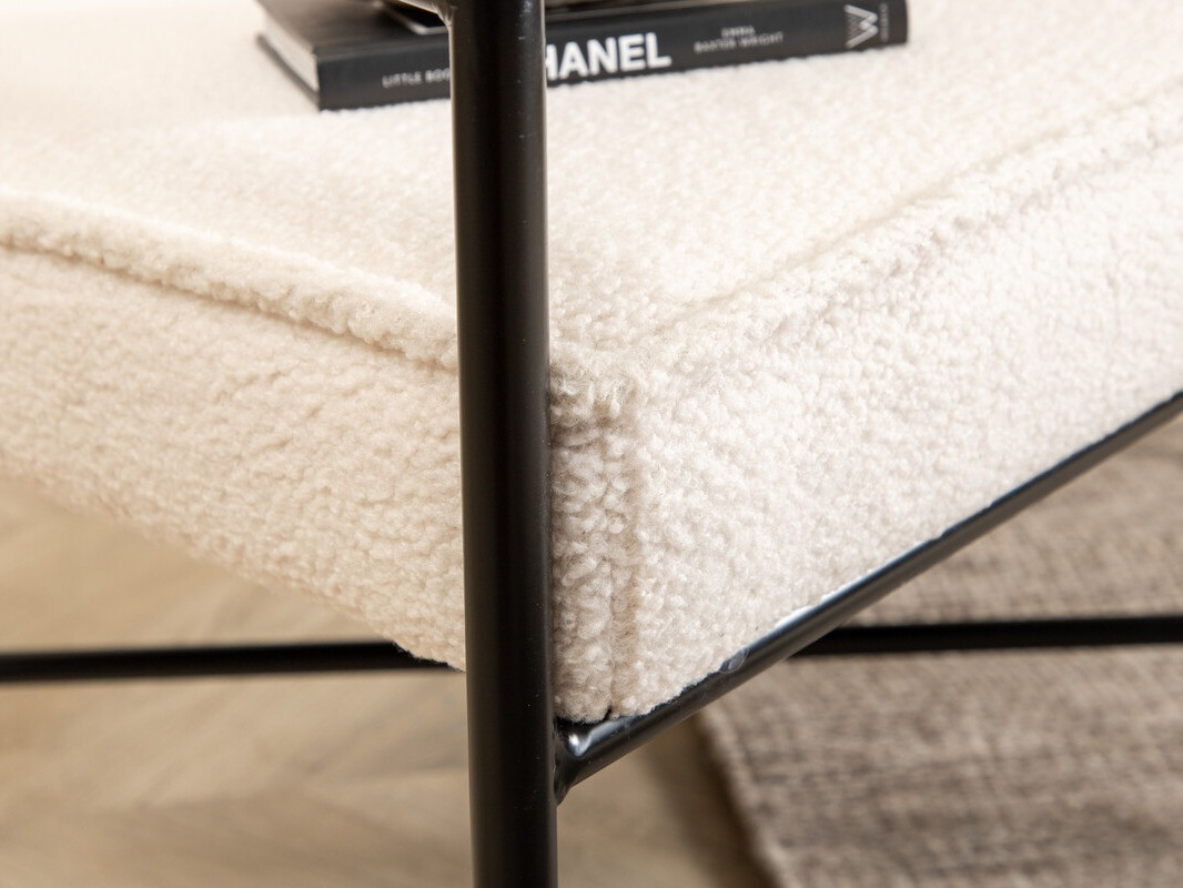 Armchair Dallas 1707 (Cream + Black)