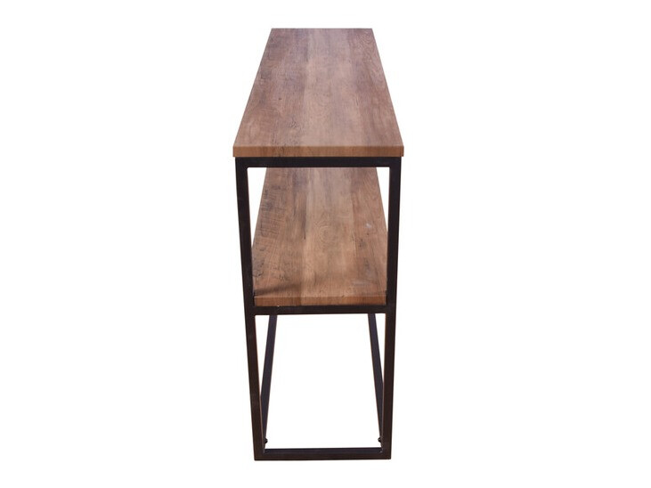 Console table Dallas 2521 (Light brown + Black)