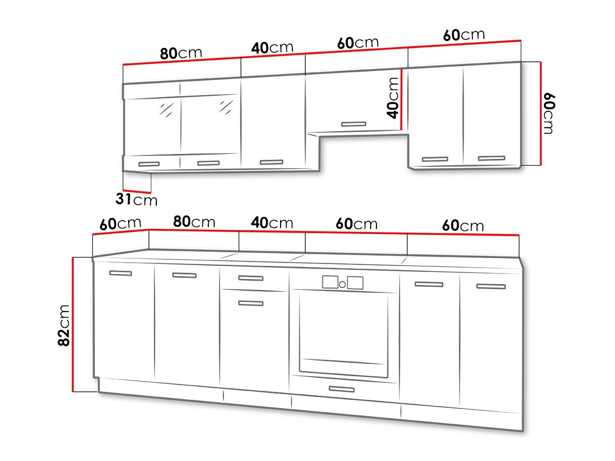 Kitchen set Tucson 162