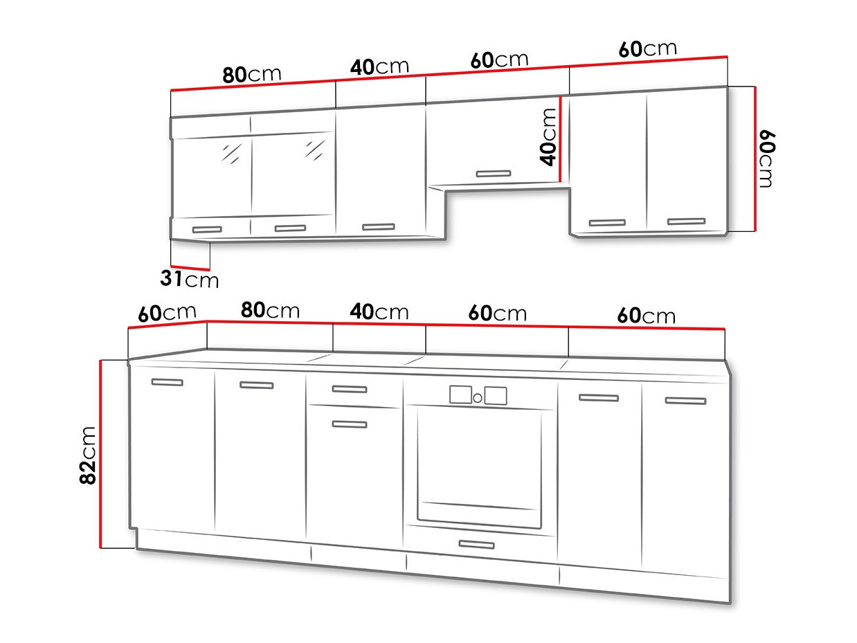Kitchen set Tucson 163