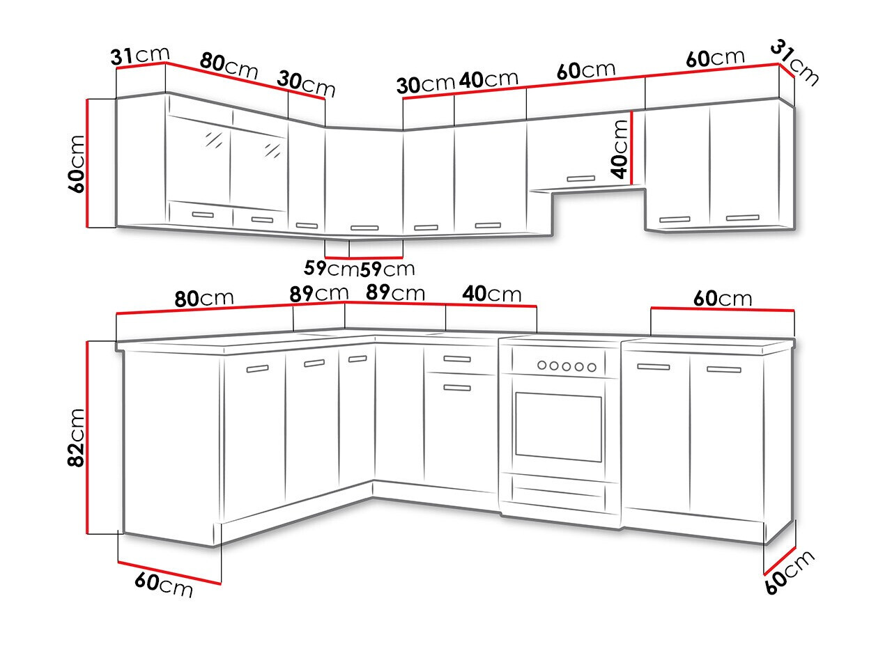 Kitchen set Tucson 164