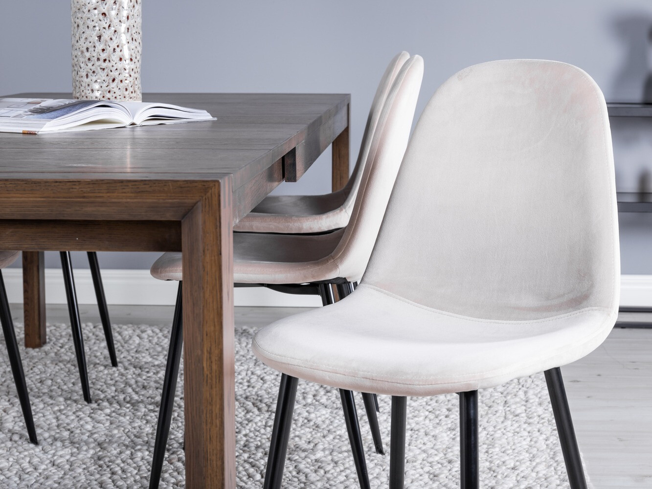 Dining set Dallas 1632 (Dark oak)