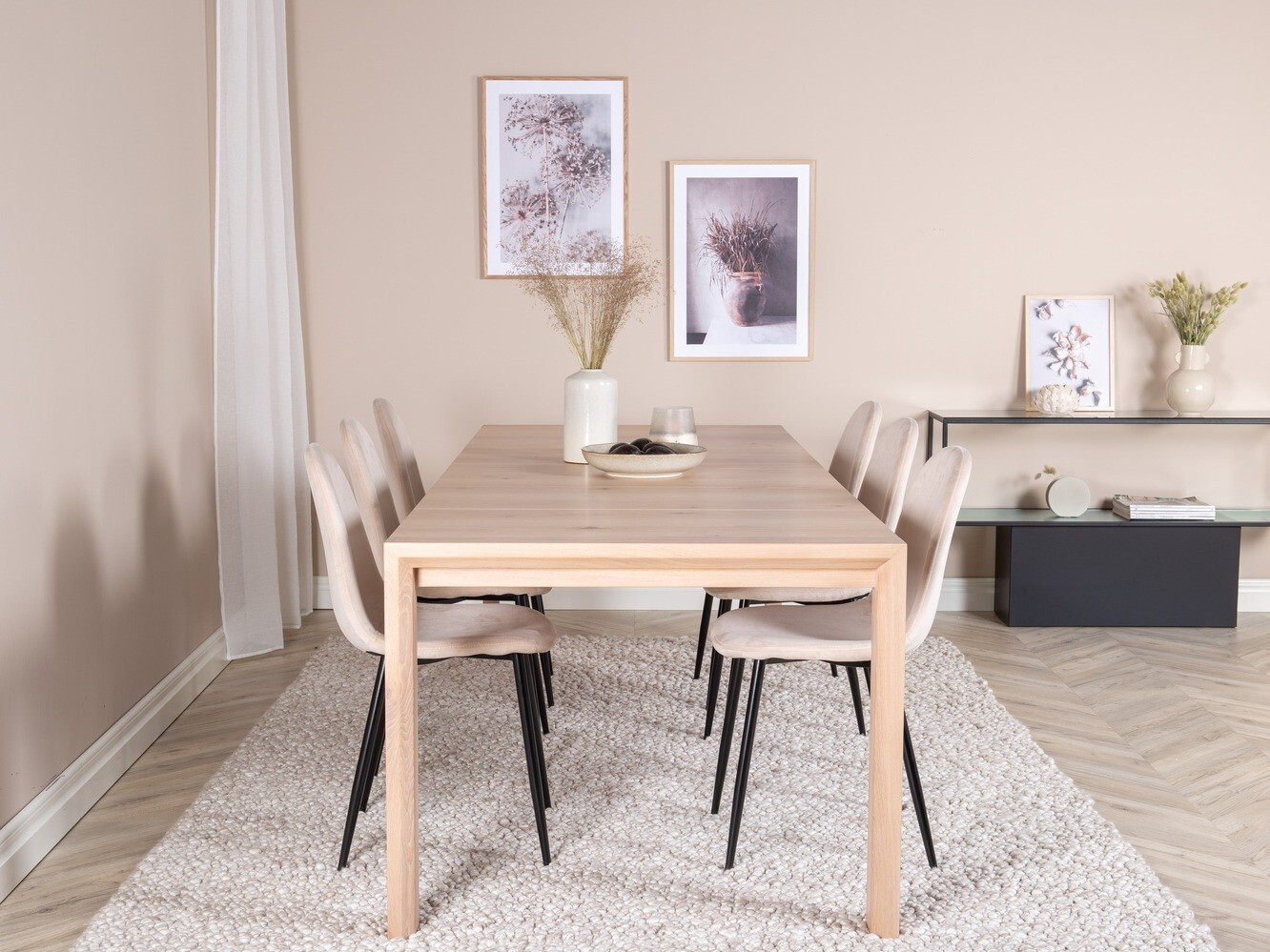 Dining set Dallas 1632 (Oak)