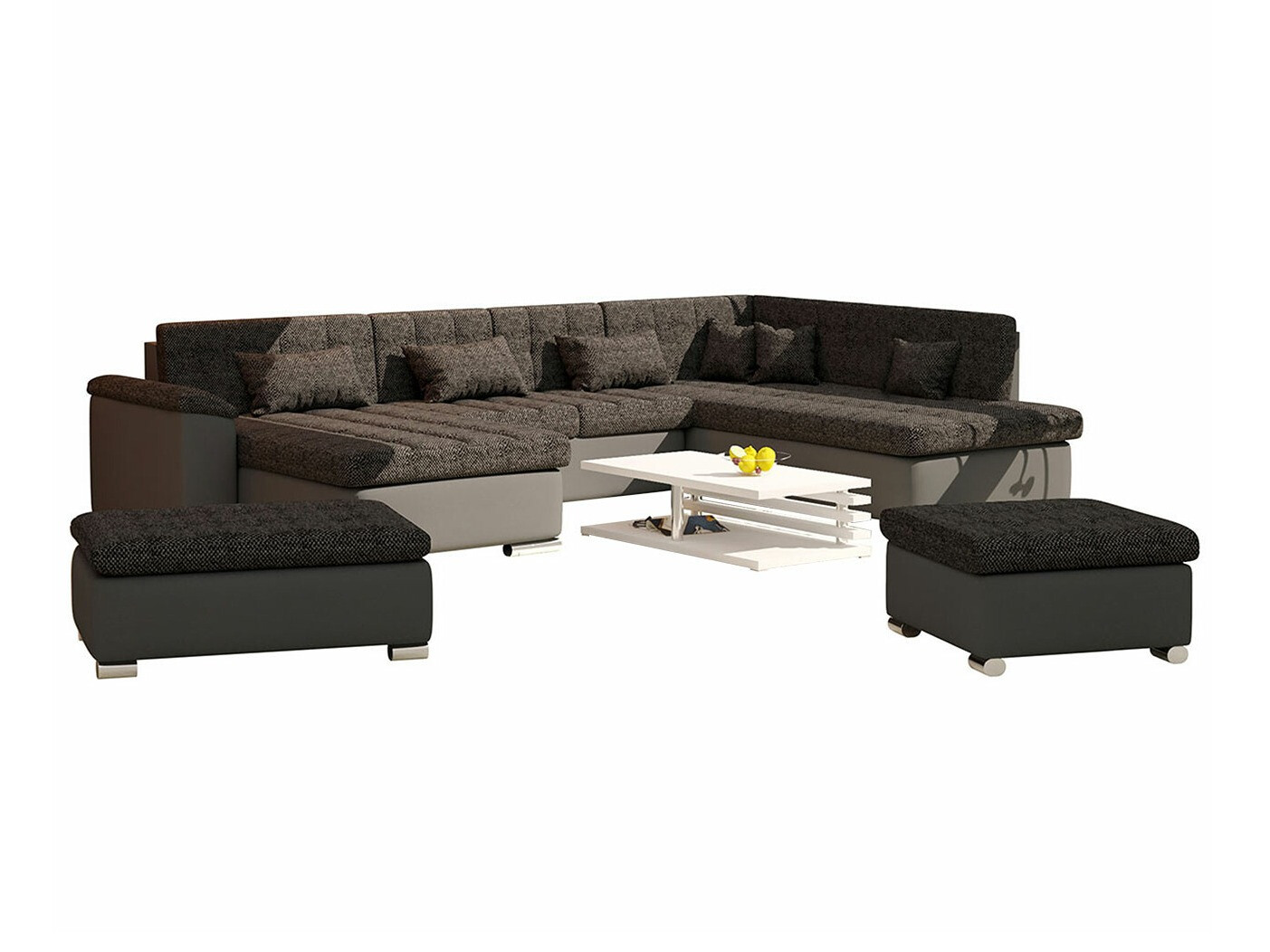 Upholstered furniture set Comfivo Gemma II (Soft 020 + Majorka 03)