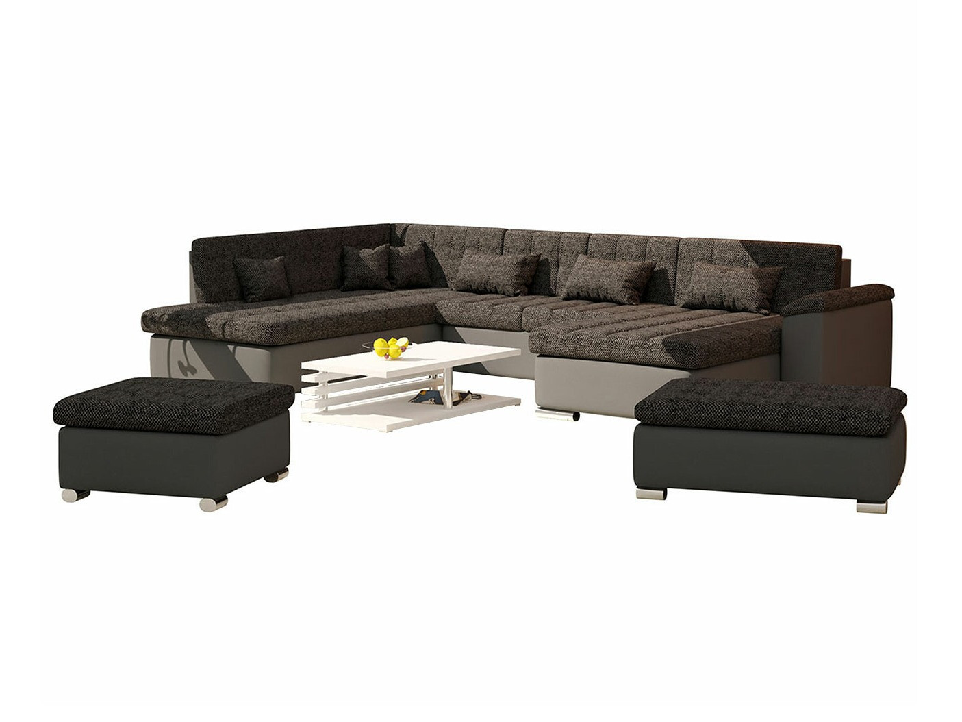 Upholstered furniture set Comfivo Gemma II (Soft 020 + Majorka 03)