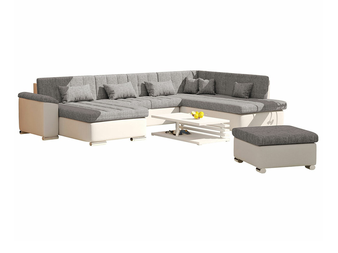 Upholstered furniture set Comfivo Gemma (Soft 017 + Lawa 05)