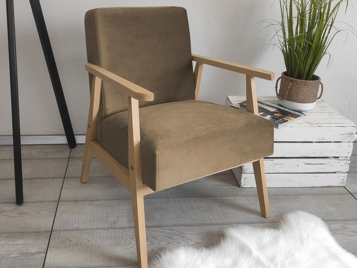 Armchair Clovis 100 (Magic Velvet 2206)