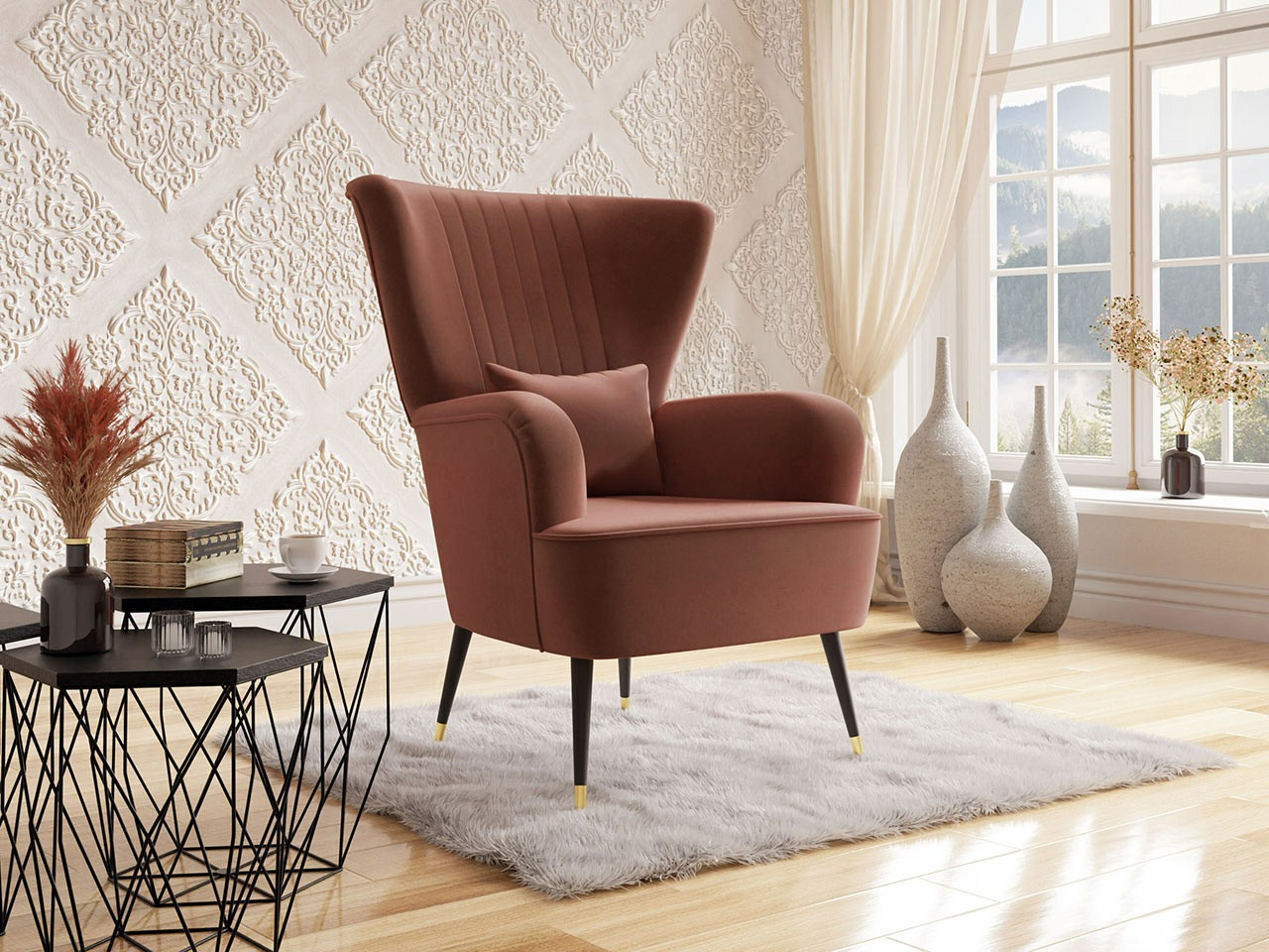 Armchair Orem 111 (Magic Velvet 2258)