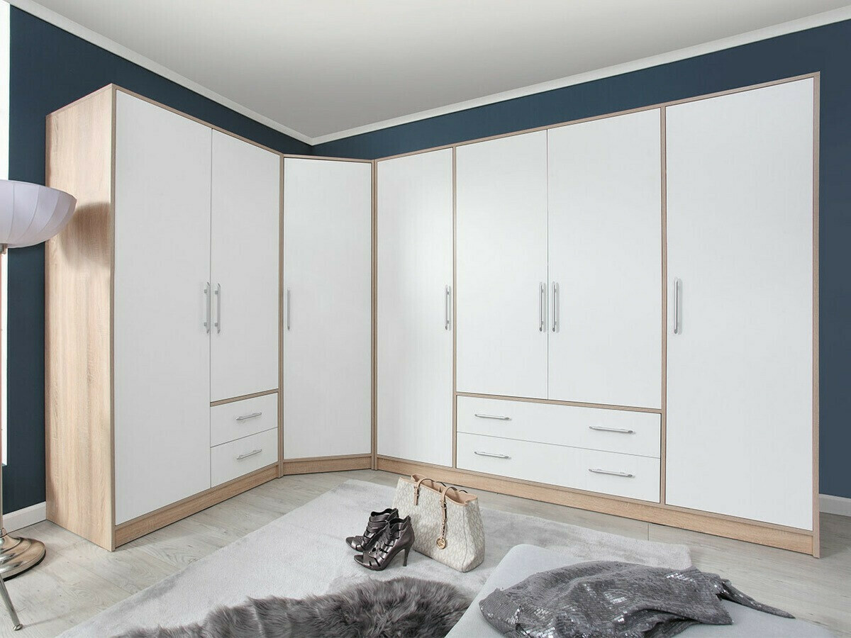 Bookcase Cavmero 107 (Sonoma oak + White)