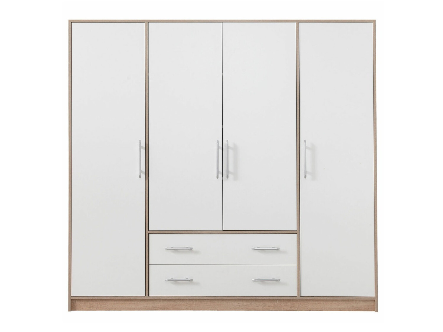 Wardrobe Cavmero 100 (Sonoma oak + White)