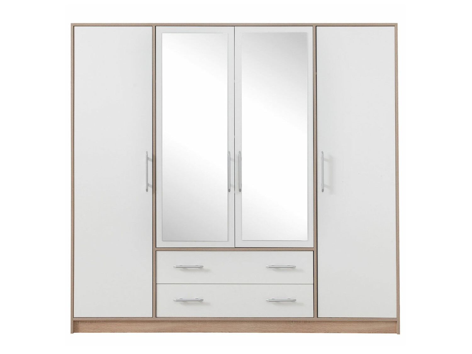 Wardrobe Cavmero 101 (Sonoma oak + White)