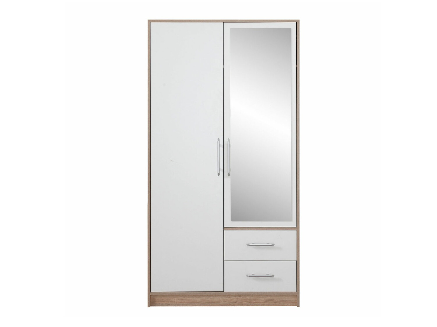 Wardrobe Cavmero 104 (Sonoma oak + White)
