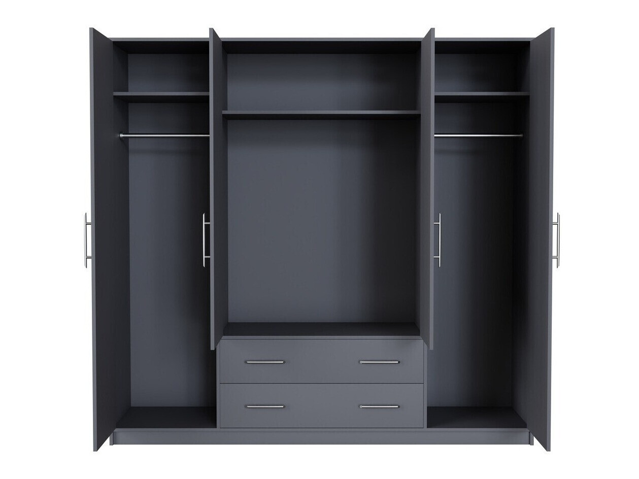 Wardrobe Cavmero 101 (Anthracite)