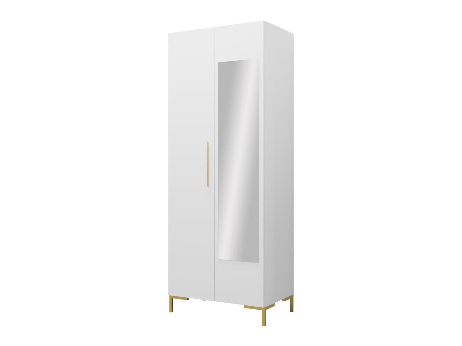 Wardrobe Nomal I (White + Golden)