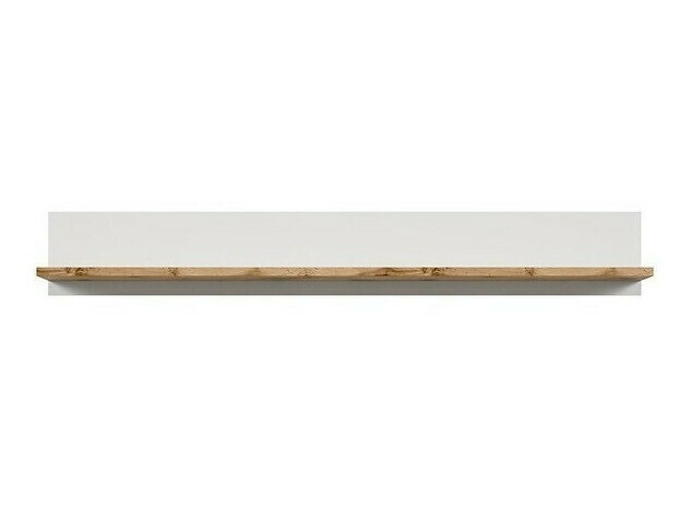 Wall shelf Sonsoru 103 (White + Wotan Oak)