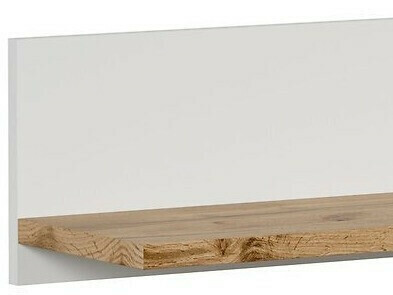 Wall shelf Sonsoru 103 (White + Wotan Oak)