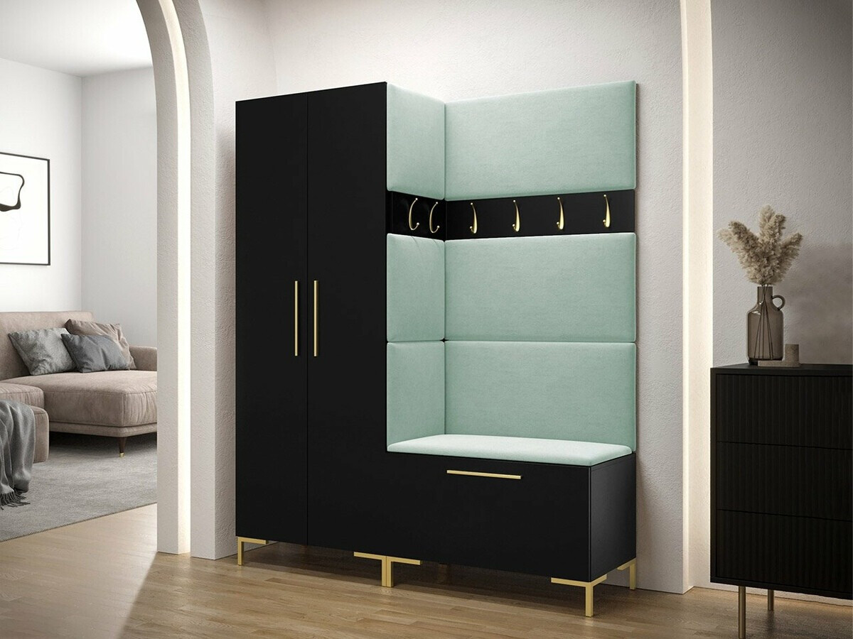 Wardrobe Nomal (Black + Golden)