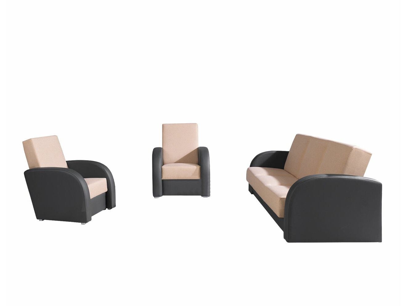 Upholstered furniture set Providence 173 (Soft 020 + Lux 24)