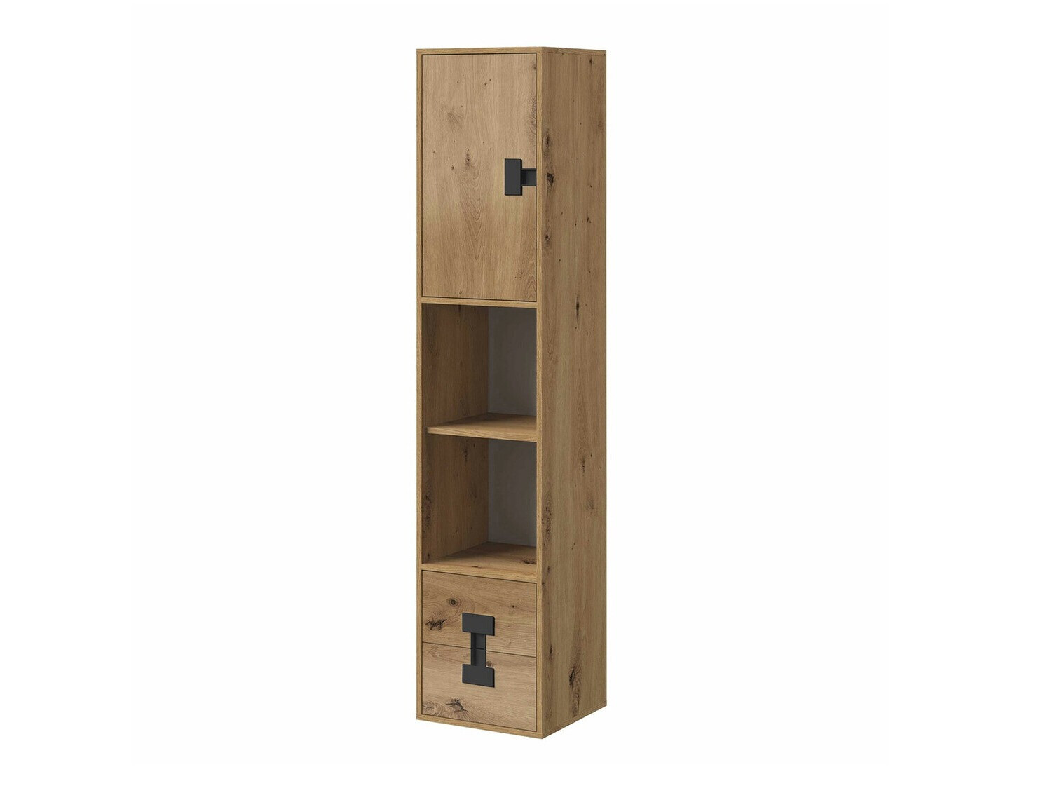Bookcase Florevi 111 (Artisan oak)