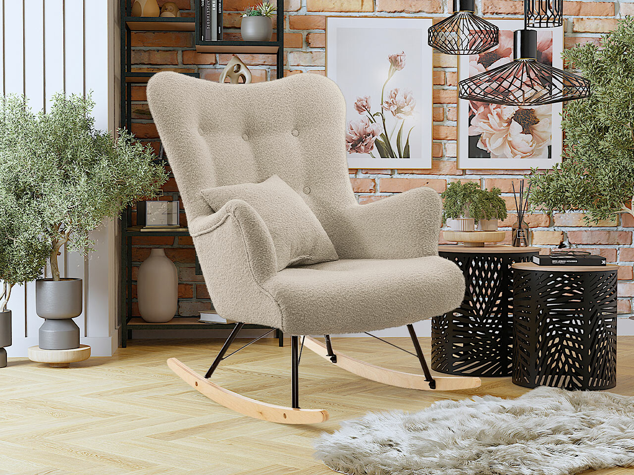 Rocking chair Clovis 105 (Baloo 2074)