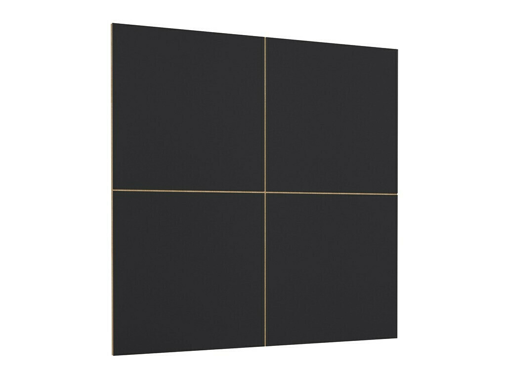 Living room set Austin 362 (Wotan Oak + Matte black + Black)