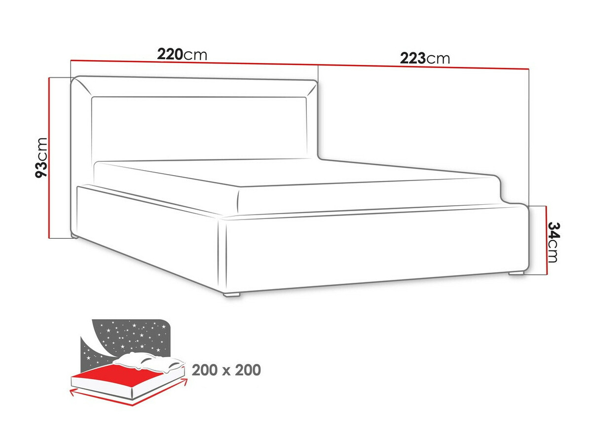 Bed Pomona 101 (Malmo 13 365)