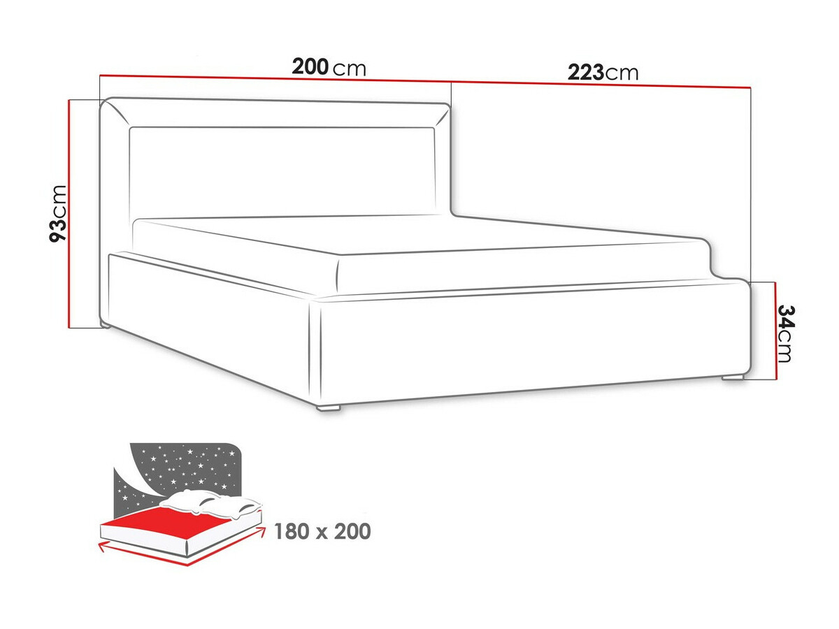 Bed Pomona 101 (Malmo 13 376)