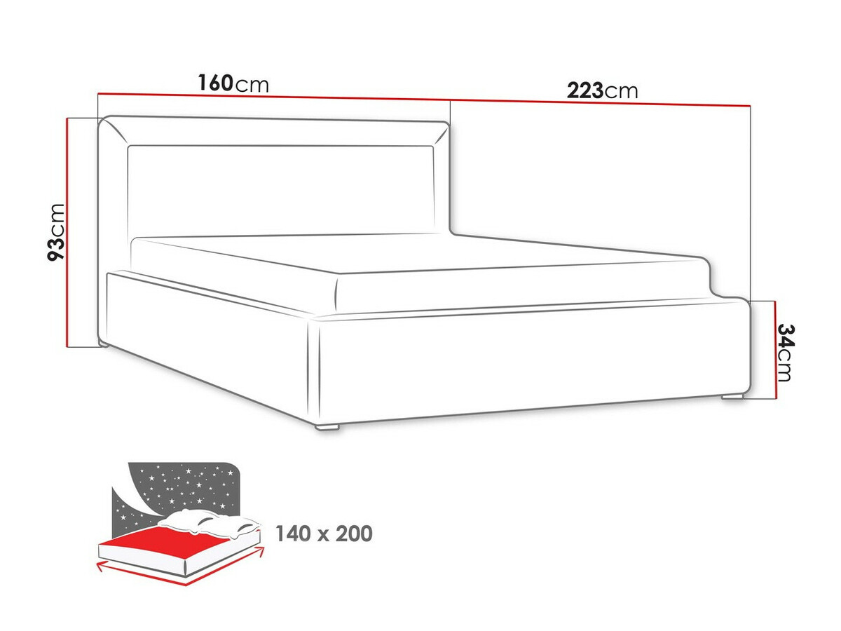 Bed Pomona 101 (Malmo 13 376)
