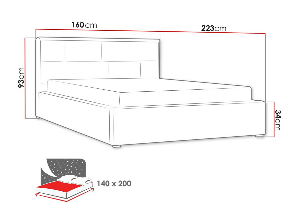 Bed Pomona 104 (Victoria 14 864)