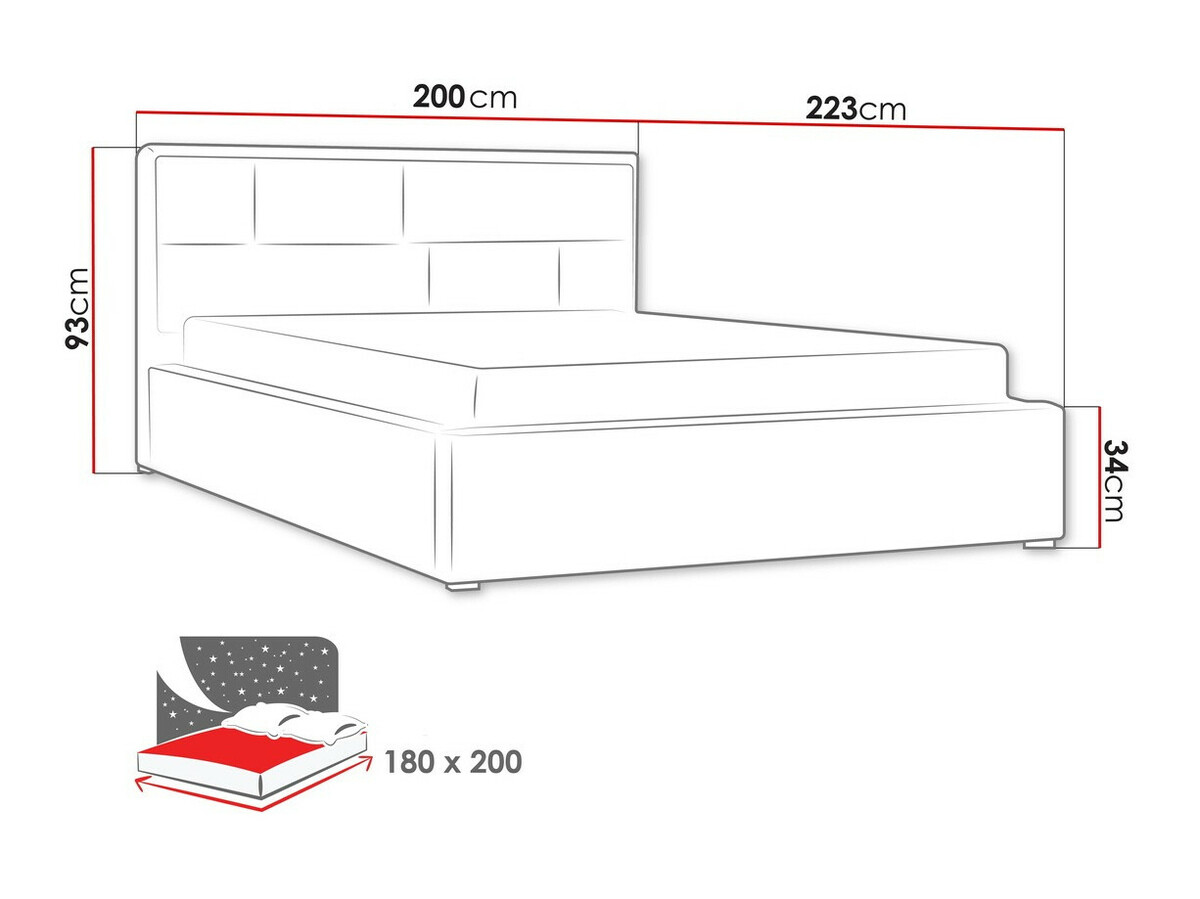 Bed Pomona 104 (Victoria 14 868)