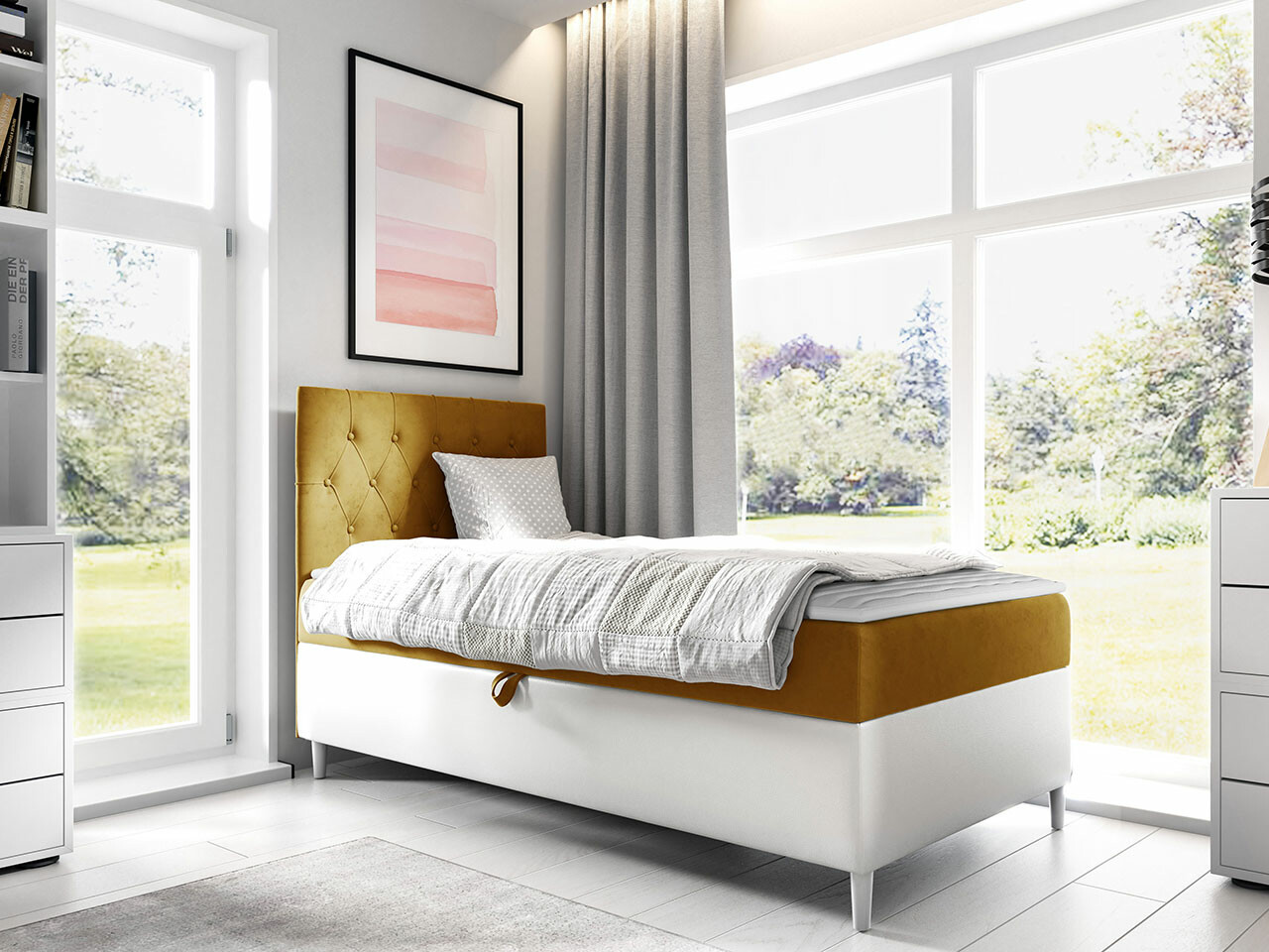 Continental bed Lucus VII (Soft 017 + Fresh 37)