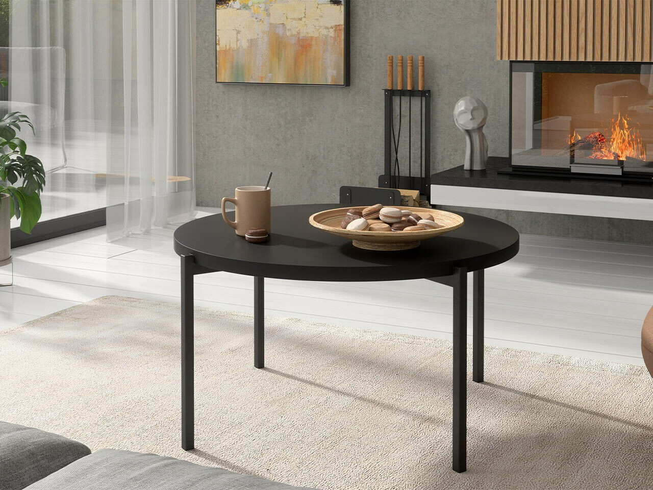 Coffee table Providence 176 (Black)