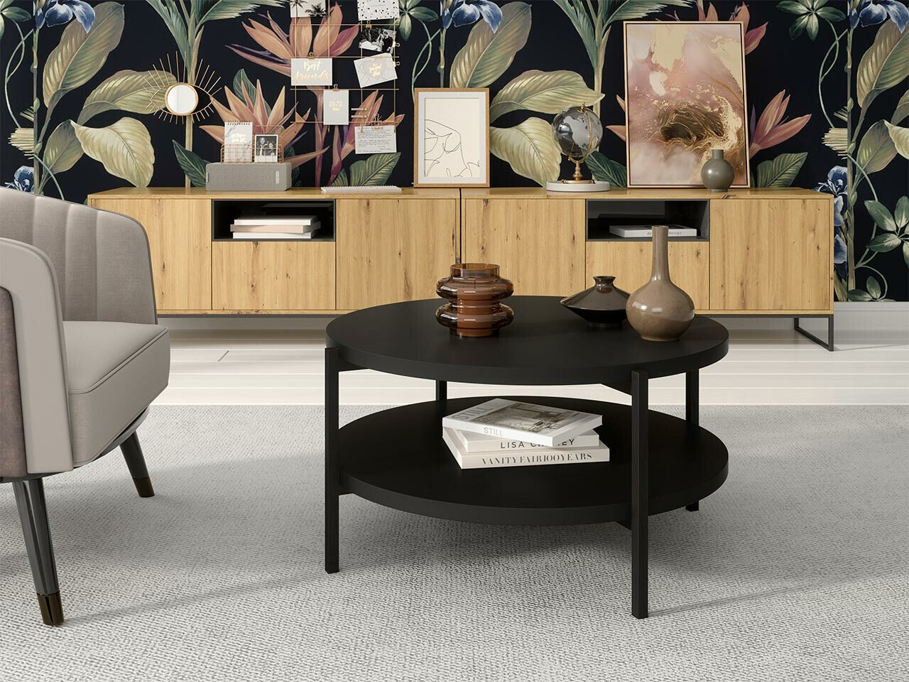 Coffee table Providence 177 (Black)