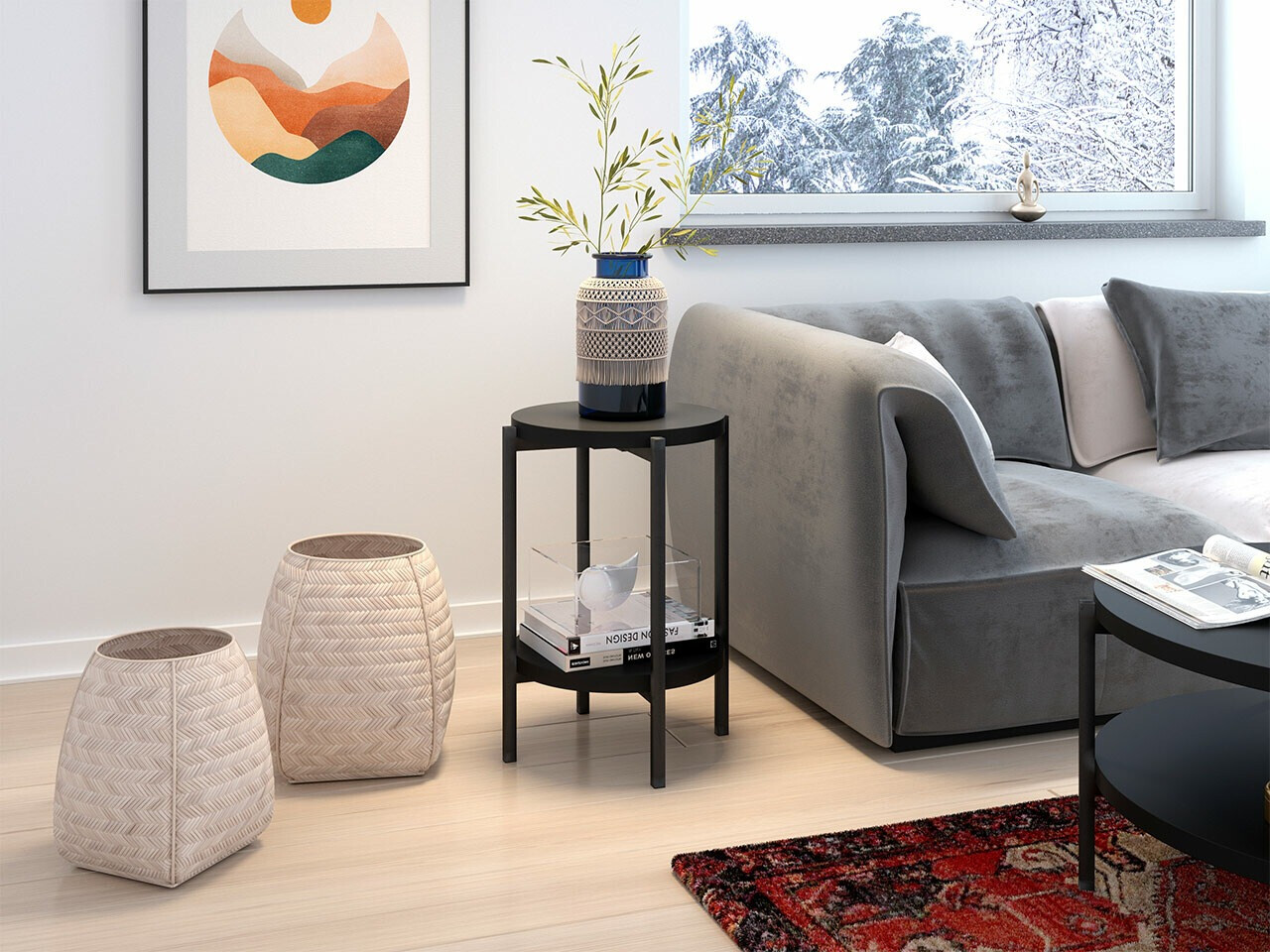 Side table Providence 179 (Black)