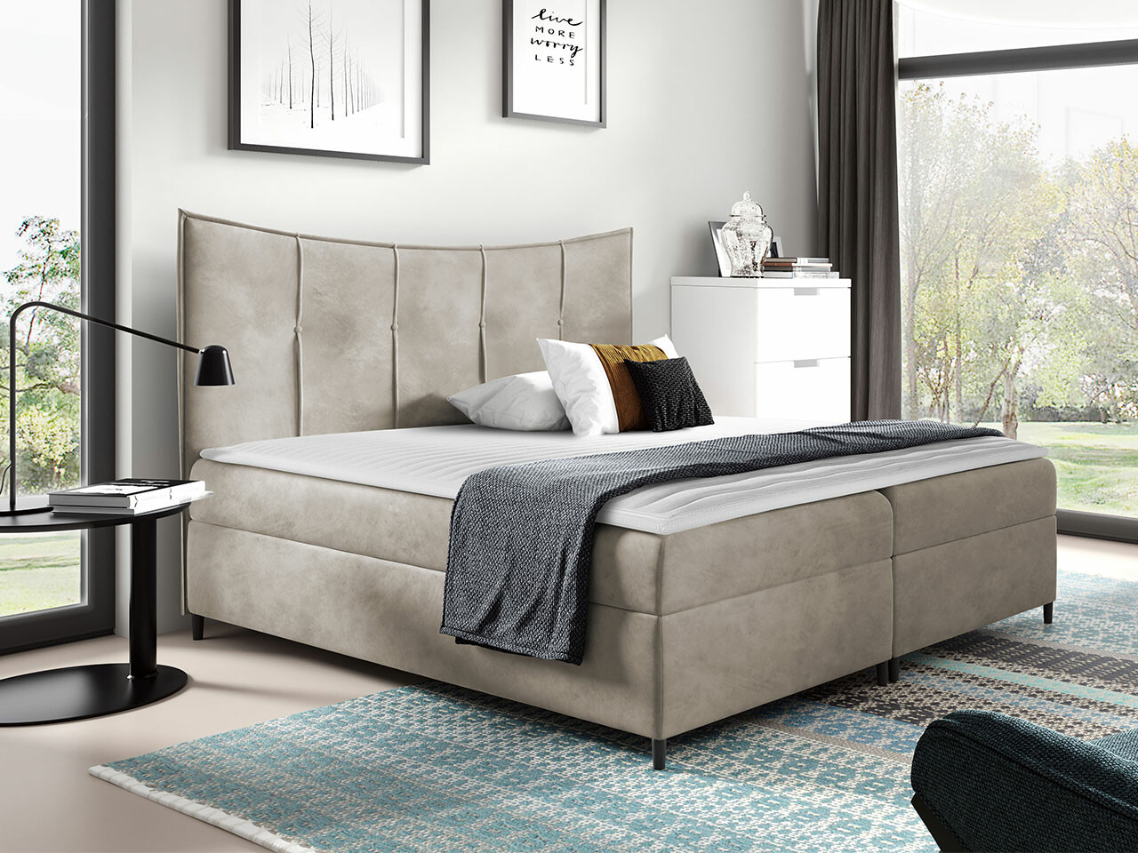 Continental bed Fons I (Fresh 1)
