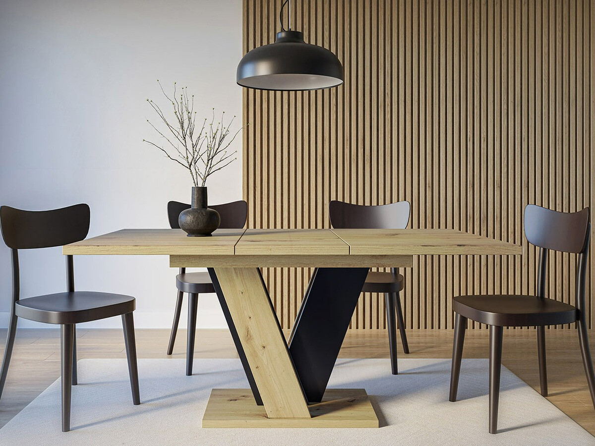 Table Goodyear 125 (Artisan oak + Black)